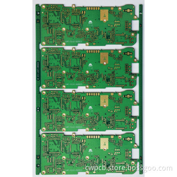 Pin pads and SMT pads PCB